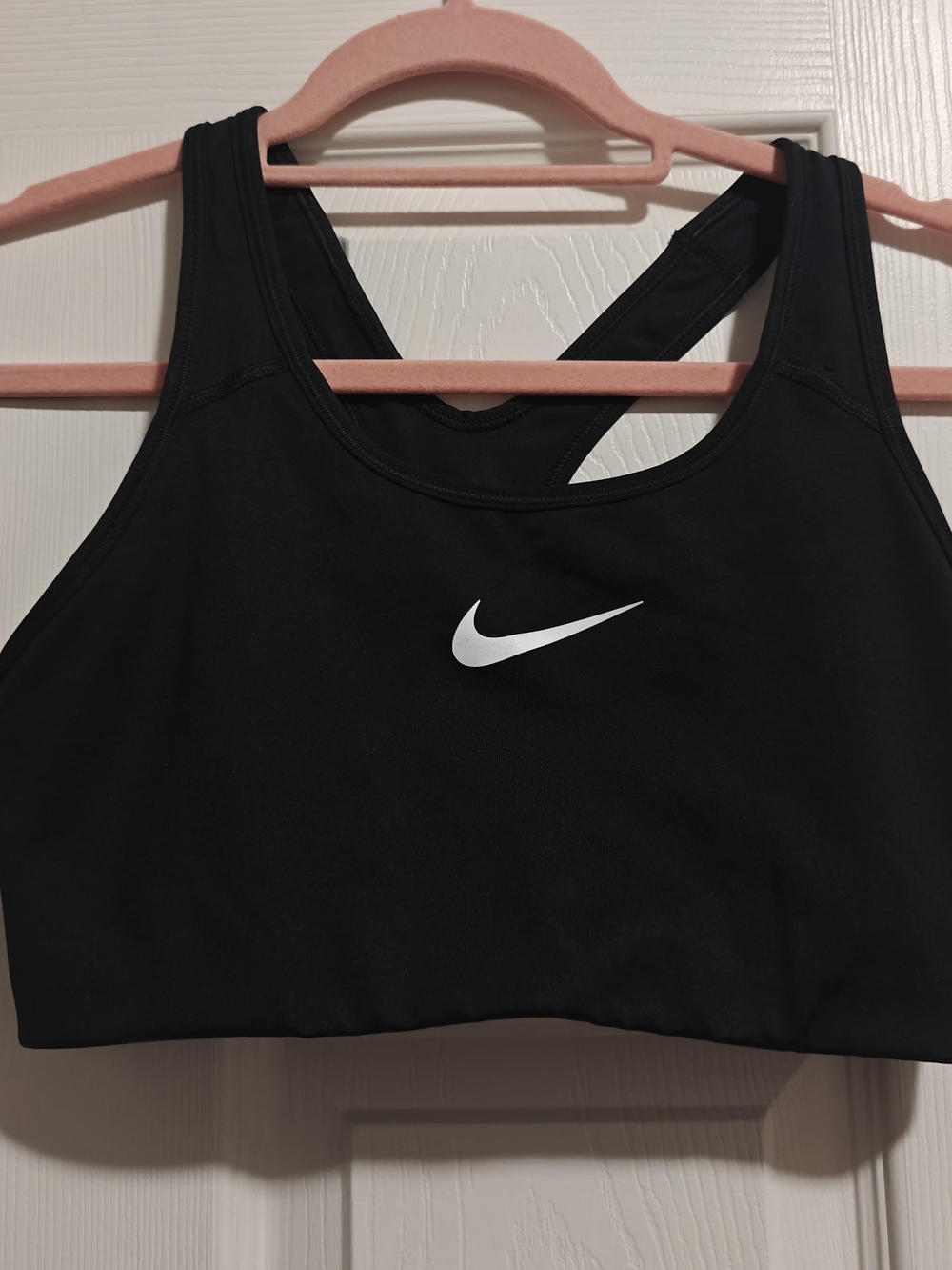 Nike Racerback Sports Bra - Black - Size Medium